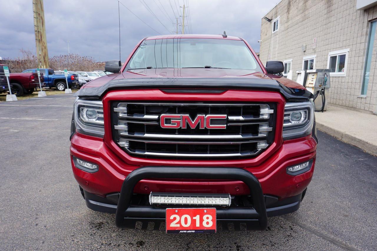 2018 GMC Sierra 1500 5.3L V8 SLT-ALL TERRAIN PKG CREW 4WD CERTIFIED *ACCIDENT FREE* CAMERA NAV BLUETOOTH LEATHR HEATED SEATS SUNROOF CRUISE ALLOYS - Photo #2