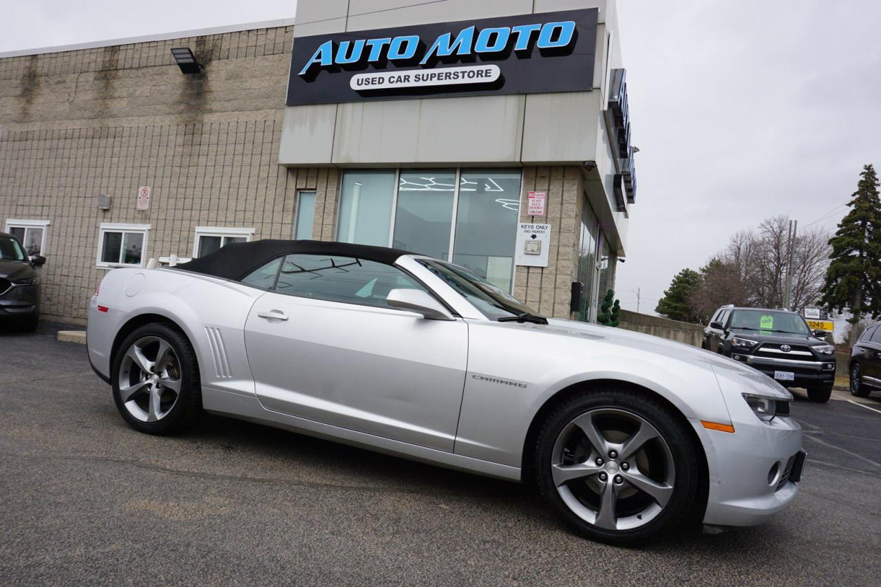 2014 Chevrolet Camaro 3.6L V6 RS CONVERTIBLE CERTIFIED *ACCIDENT FREE* CAMERA BLUETOOTH LEATHER CRUISE ALLOYS - Photo #1