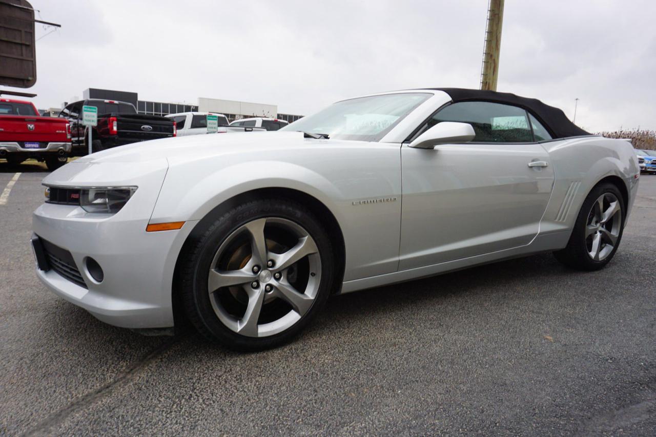 2014 Chevrolet Camaro 3.6L V6 RS CONVERTIBLE CERTIFIED *ACCIDENT FREE* CAMERA BLUETOOTH LEATHER CRUISE ALLOYS - Photo #3
