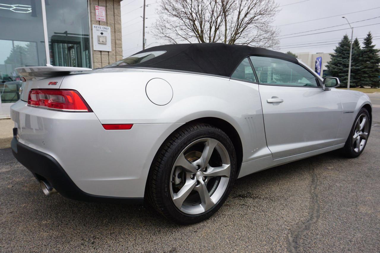 2014 Chevrolet Camaro 3.6L V6 RS CONVERTIBLE CERTIFIED *ACCIDENT FREE* CAMERA BLUETOOTH LEATHER CRUISE ALLOYS - Photo #7