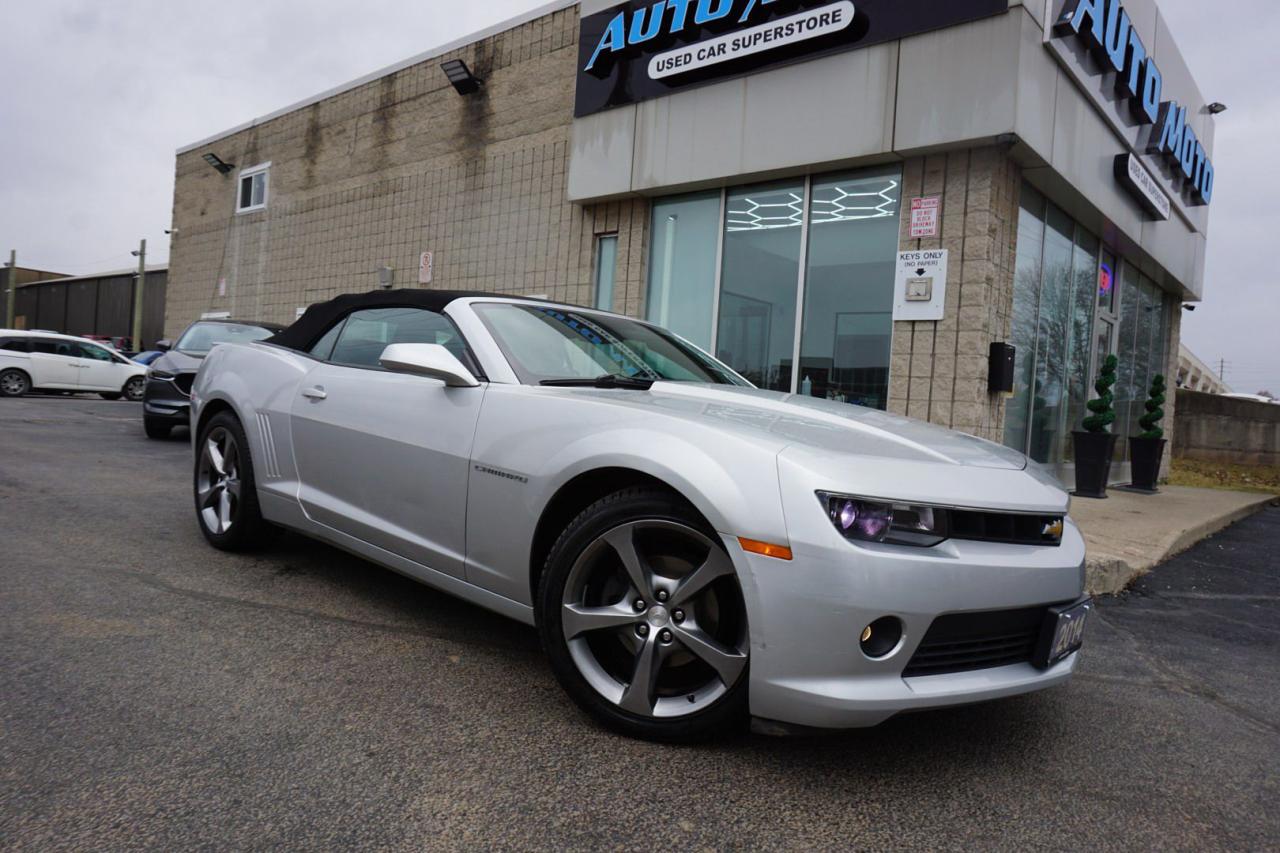 2014 Chevrolet Camaro 3.6L V6 RS CONVERTIBLE CERTIFIED *ACCIDENT FREE* CAMERA BLUETOOTH LEATHER CRUISE ALLOYS - Photo #8