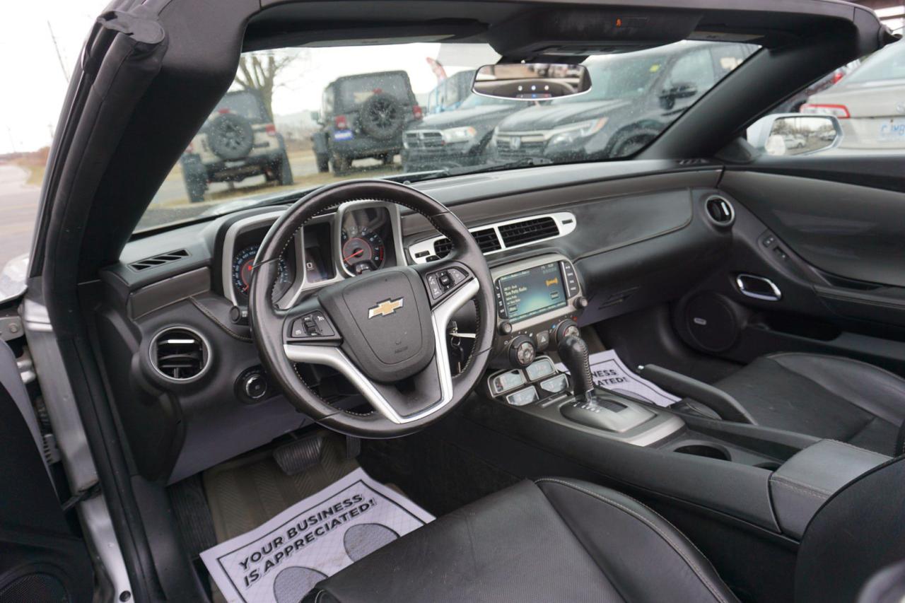 2014 Chevrolet Camaro 3.6L V6 RS CONVERTIBLE CERTIFIED *ACCIDENT FREE* CAMERA BLUETOOTH LEATHER CRUISE ALLOYS - Photo #33