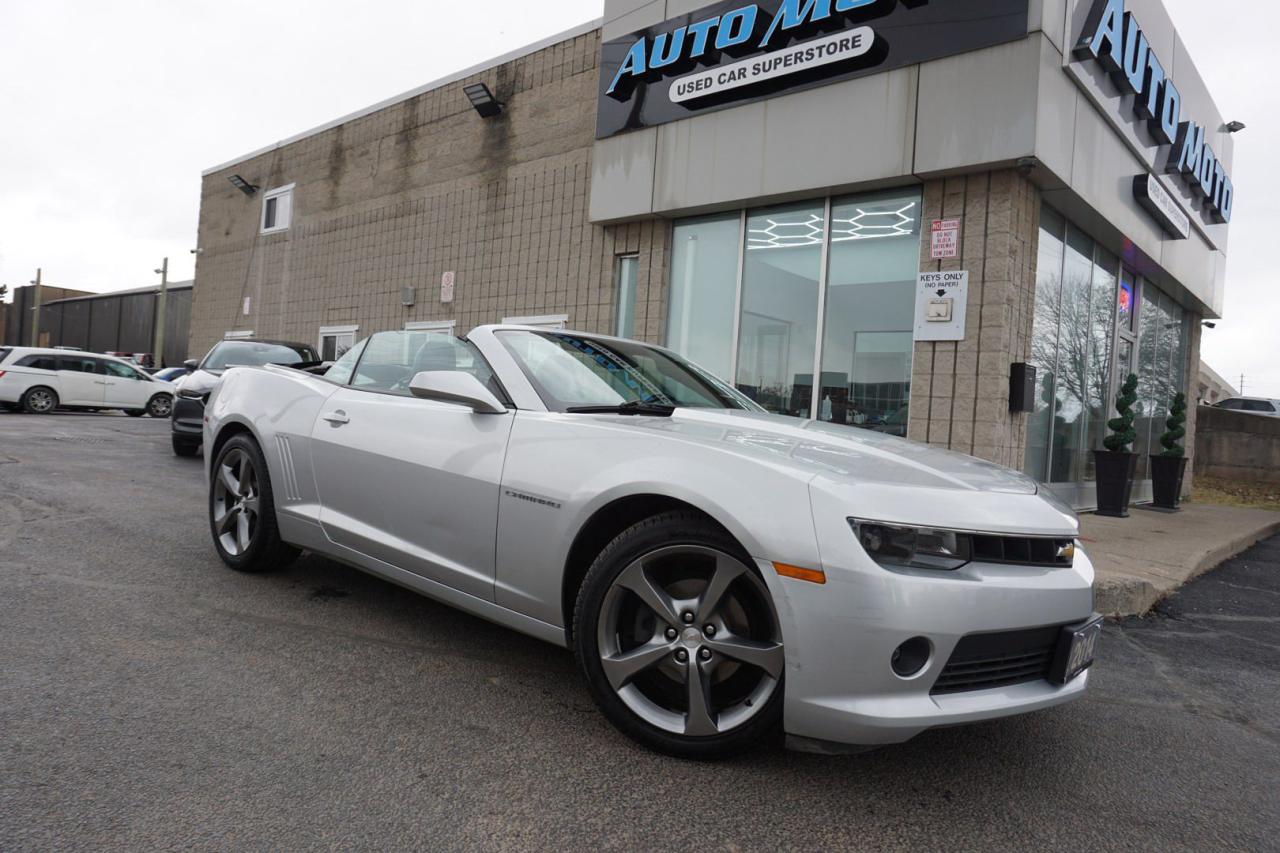 2014 Chevrolet Camaro 3.6L V6 RS CONVERTIBLE CERTIFIED *ACCIDENT FREE* CAMERA BLUETOOTH LEATHER CRUISE ALLOYS - Photo #34