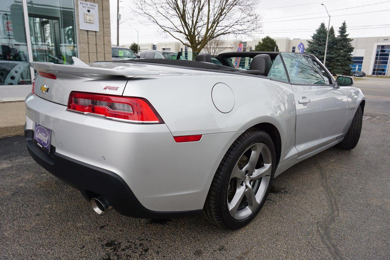 2014 Chevrolet Camaro 3.6L V6 RS CONVERTIBLE CERTIFIED *ACCIDENT FREE* CAMERA BLUETOOTH LEATHER CRUISE ALLOYS - Photo #35
