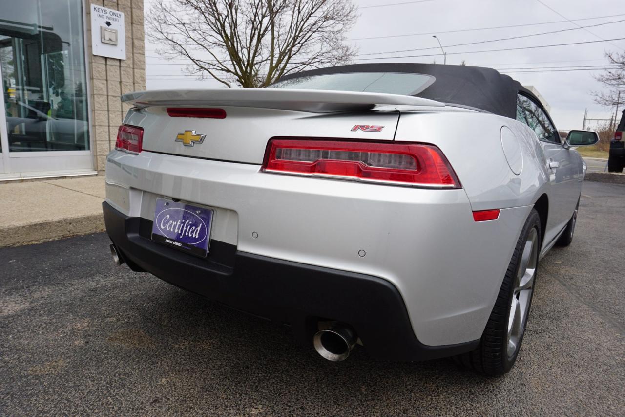 2014 Chevrolet Camaro 3.6L V6 RS CONVERTIBLE CERTIFIED *ACCIDENT FREE* CAMERA HEADS UP DISPLAY BLUETOOTH LEATHER CRUISE ALLOYS - Photo #6
