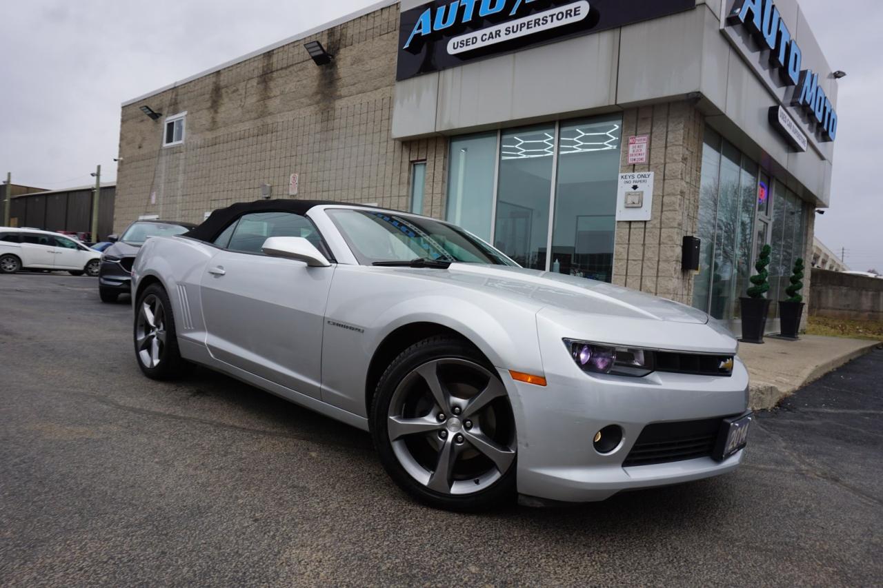 2014 Chevrolet Camaro 3.6L V6 RS CONVERTIBLE CERTIFIED *ACCIDENT FREE* CAMERA HEADS UP DISPLAY BLUETOOTH LEATHER CRUISE ALLOYS - Photo #8