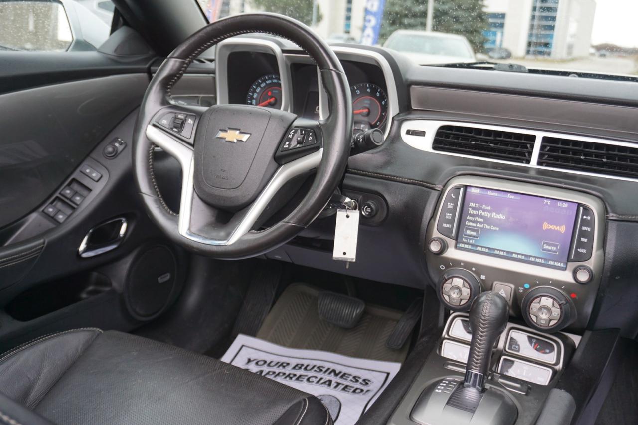 2014 Chevrolet Camaro 3.6L V6 RS CONVERTIBLE CERTIFIED *ACCIDENT FREE* CAMERA HEADS UP DISPLAY BLUETOOTH LEATHER CRUISE ALLOYS - Photo #32