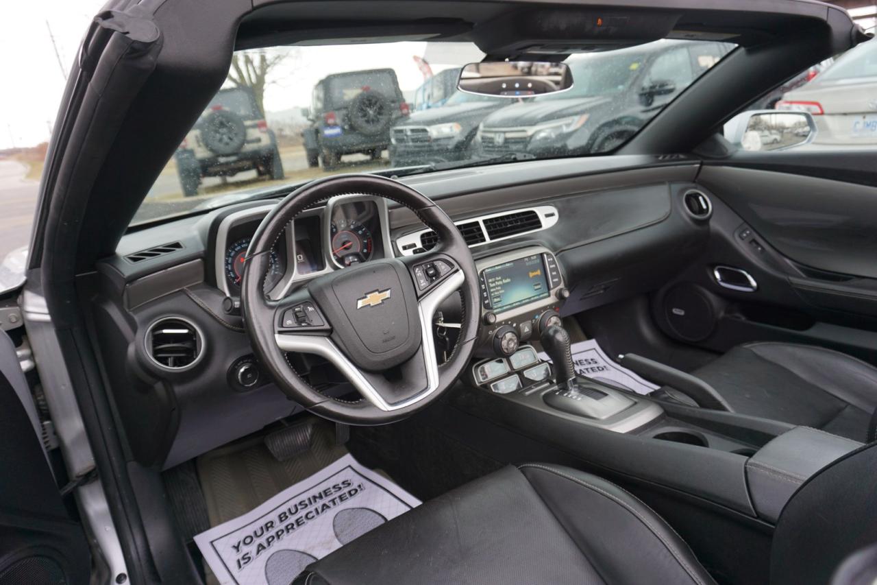 2014 Chevrolet Camaro 3.6L V6 RS CONVERTIBLE CERTIFIED *ACCIDENT FREE* CAMERA HEADS UP DISPLAY BLUETOOTH LEATHER CRUISE ALLOYS - Photo #33