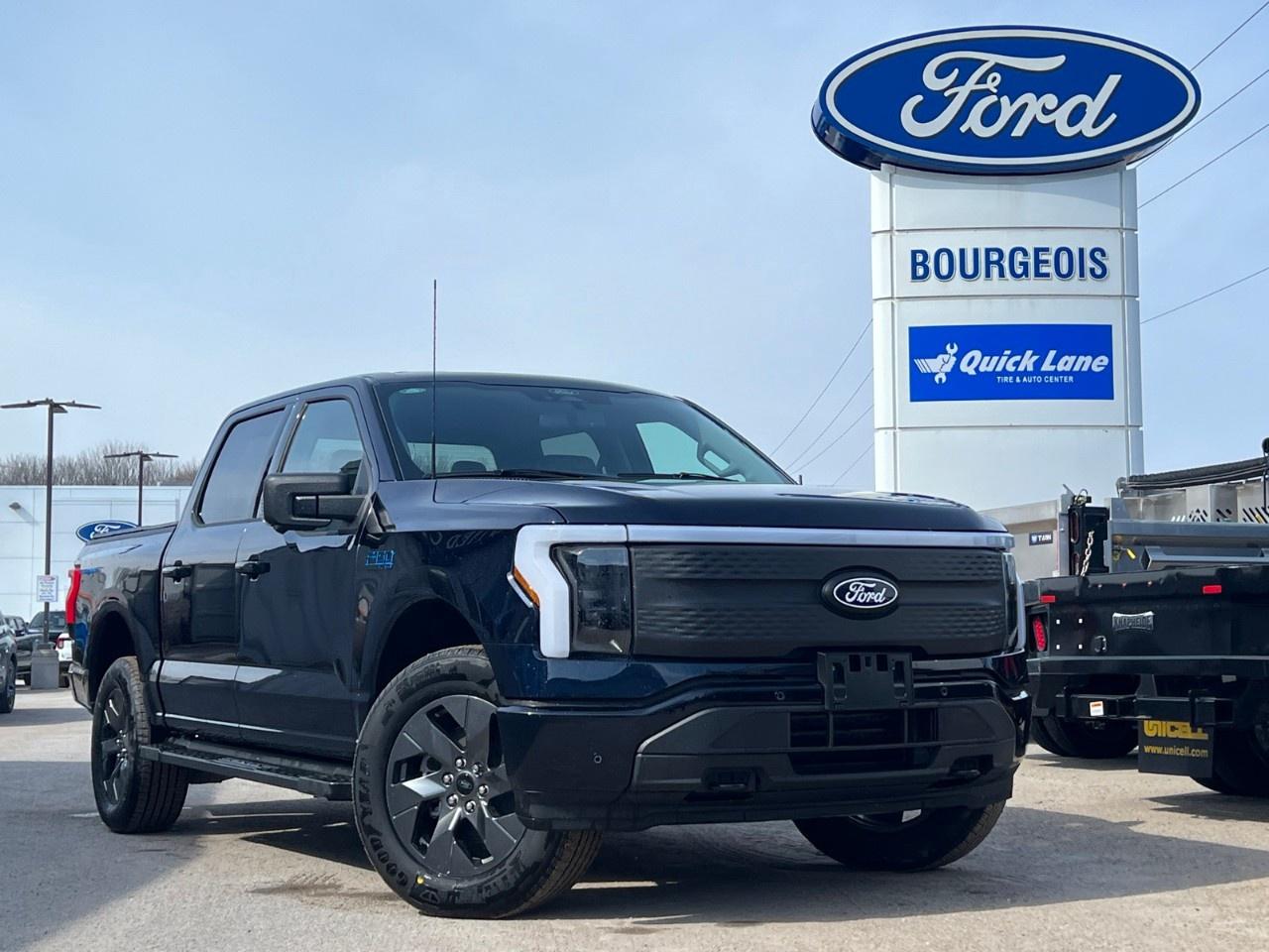 New 2025 Ford F-150 Lightning Flash 4WD SuperCrew 5.5' Box for sale in Midland, ON