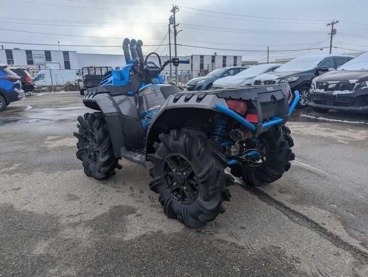 2023 Polaris Sportsman XP 1000 High Lifter Edition $101 B/W - Photo #3
