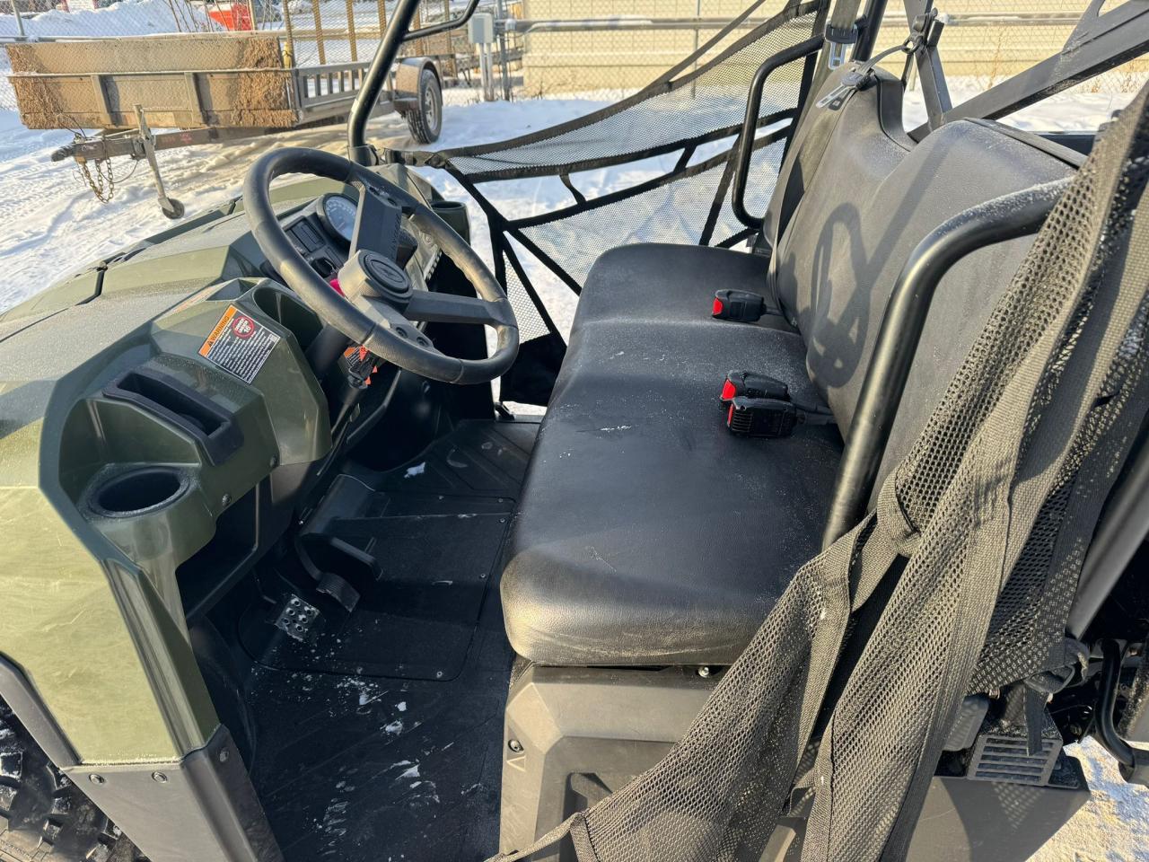 2024 Polaris 570 Ranger $103 B/W - Photo #9