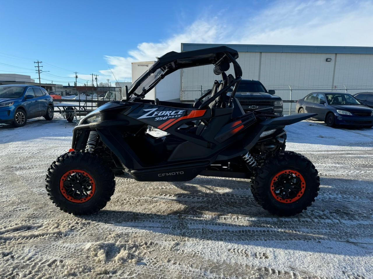 2023 CF Moto Z Force 950 Sport EPS $123 B/W - Photo #7