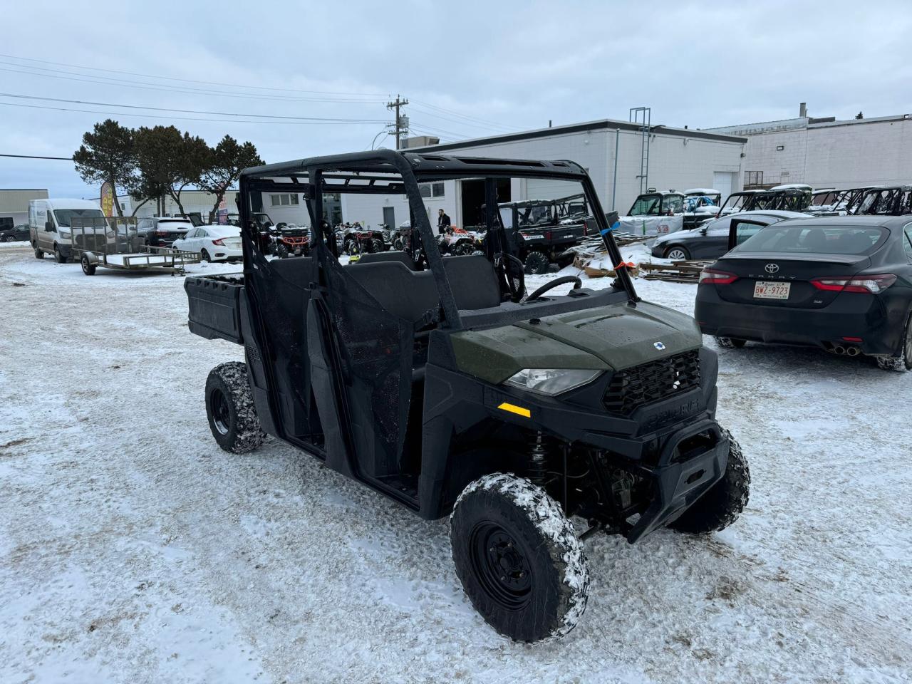 2023 Polaris 570 Ranger Crew $104 B/W - Photo #6