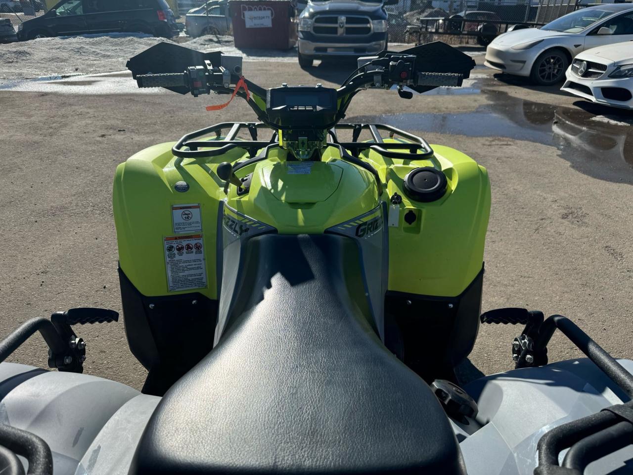 2022 Yamaha Grizzly 700 EPS $88 B/W - Photo #9