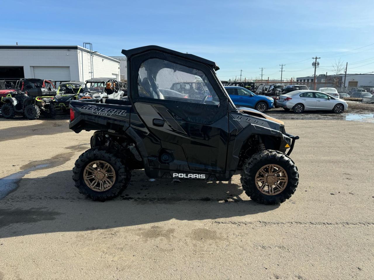 2019 Polaris GENERAL 1000 Ride Command $121 B/W - Photo #3