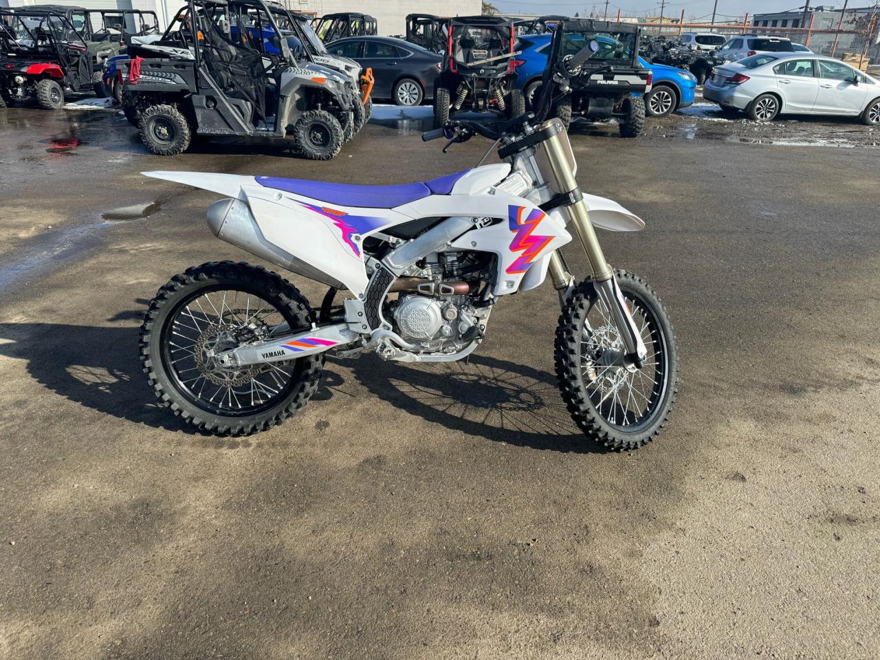 2024 Yamaha YZ450F ANNIVERSARY EDITION $98 B/W - Photo #4