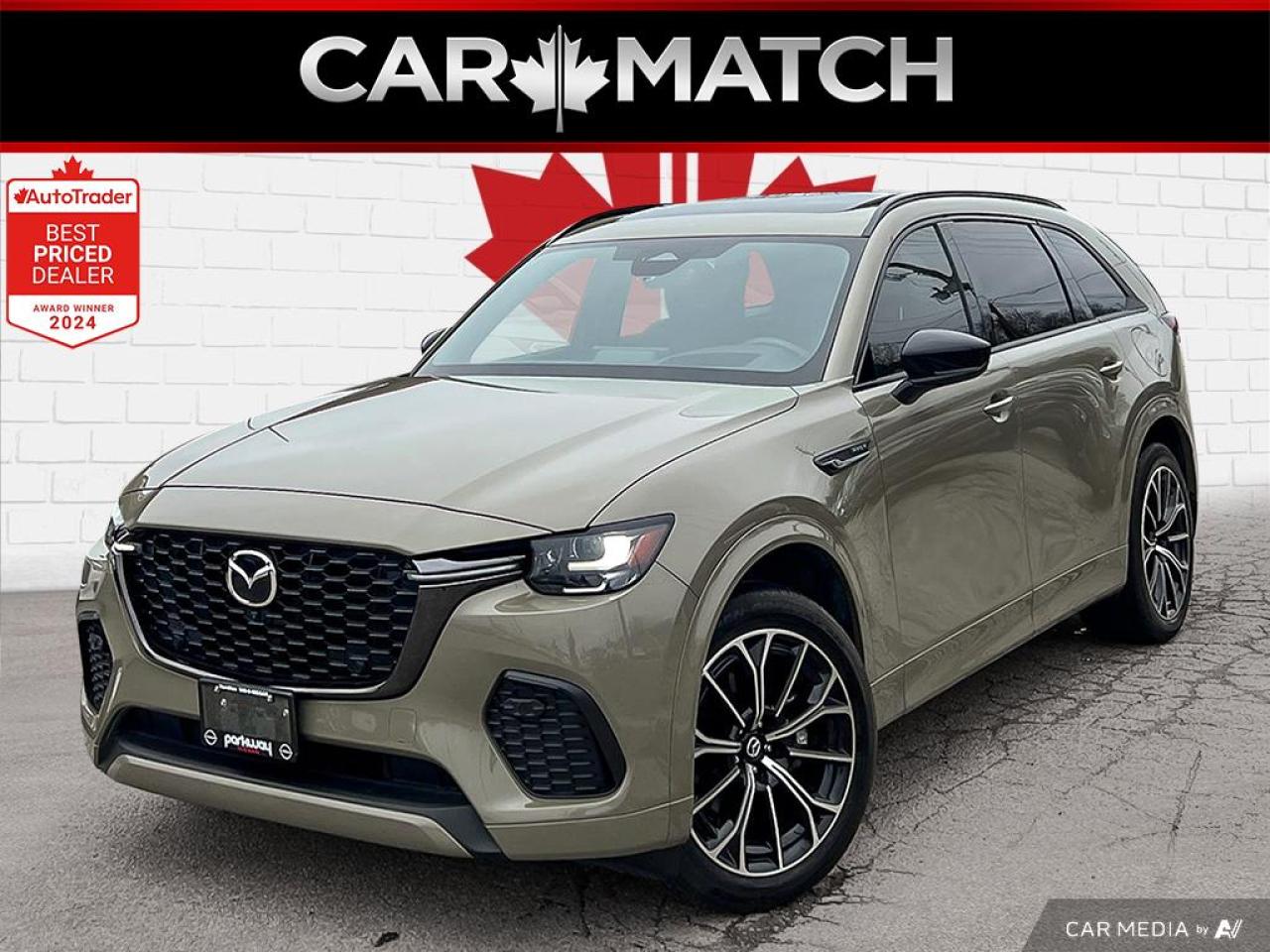 2025 Mazda CX-70 GT / AWD / PANO ROOF / LEATHER / NAV / LOADED - Photo #1