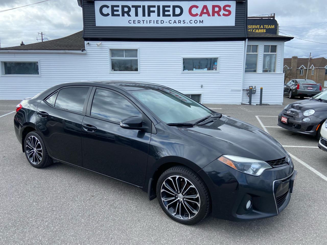 Used 2014 Toyota Corolla S ** NAV, HTD LEATH, BACK CAM ** for sale in St Catharines, ON