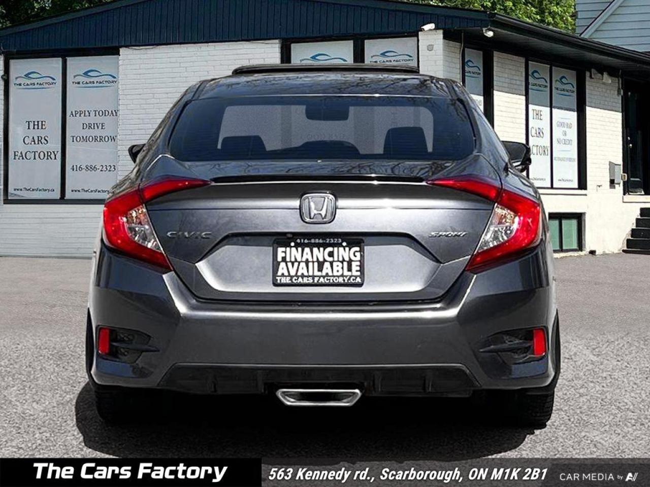 2019 Honda Civic Sport No Accident - Apple Carplay! - Photo #5