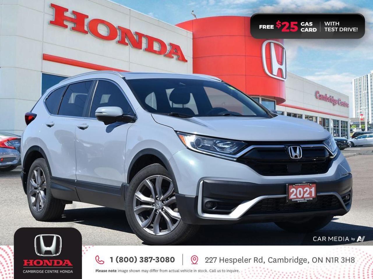 Used 2021 Honda CR-V Sport HONDA SENSING TECHNOLOGIES | REARVIEW CAMERA | APPLE CARPLAY™/ANDROID AUTO™ for sale in Cambridge, ON