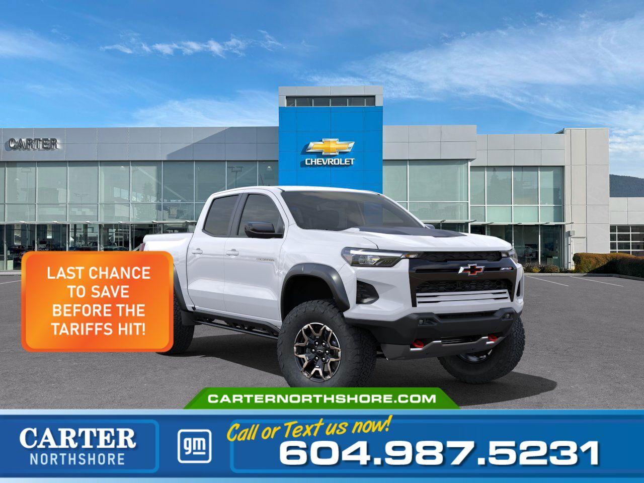 New 2025 Chevrolet Colorado ZR2 Crew Cab for sale in North Vancouver, BC
