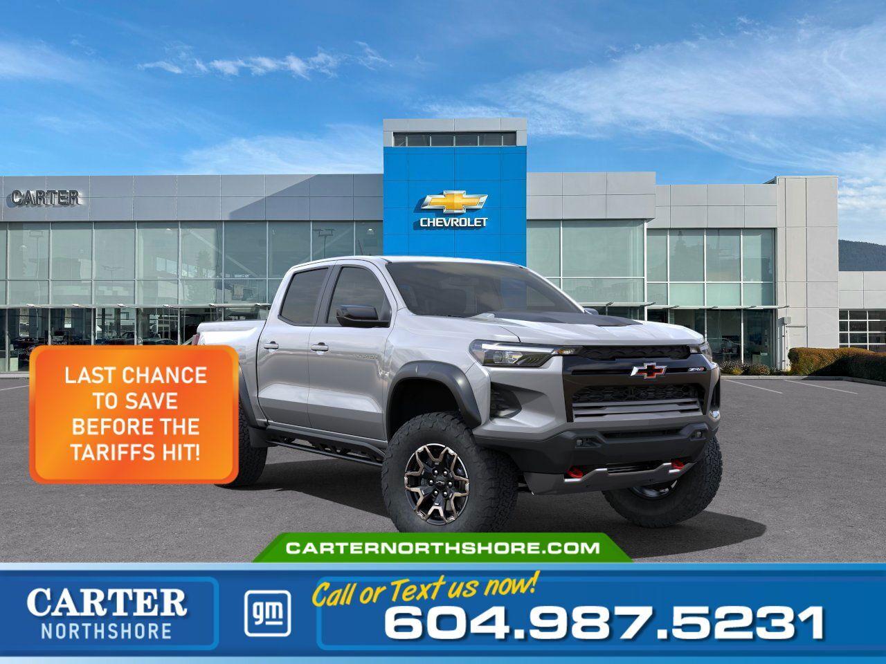 New 2025 Chevrolet Colorado ZR2 Crew Cab for sale in North Vancouver, BC