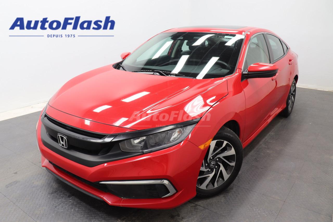 Used 2019 Honda Civic Sedan EX, TOIT OUVRANT, CARPLAY, SIEGES CHAUFFANTS for sale in Saint-Hubert, QC