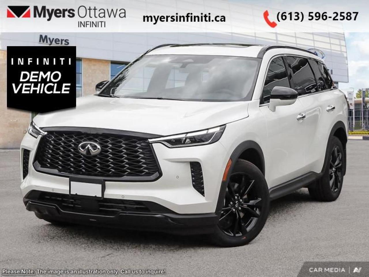 Used 2025 Infiniti QX60 LUXE  - Leather Seats for sale in Ottawa, ON