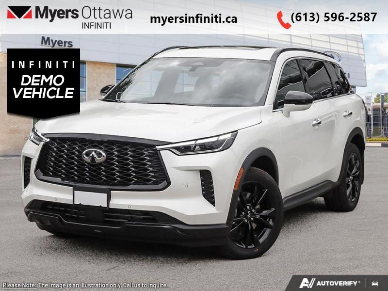 Used 2025 Infiniti QX60 LUXE  - Leather Seats for sale in Ottawa, ON