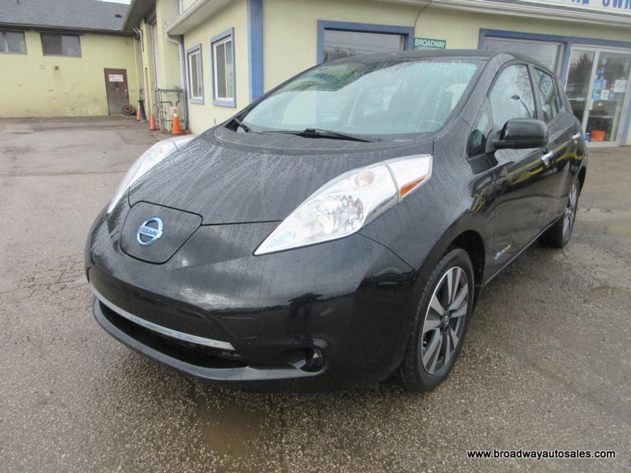 2016 Nissan Leaf ZERO-EMISSION SV-MODEL 5 PASSENGER 30 kWh - ELECTRIC MOTOR.. HEATED SEATS.. BACK-UP CAMERA.. BLUETOOTH SYSTEM.. KEYLESS ENTRY..