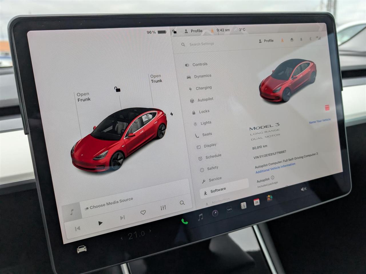 2020 Tesla Model 3 LONG RANGE AWD - WHITE INTERIOR - DUAL MOTOR