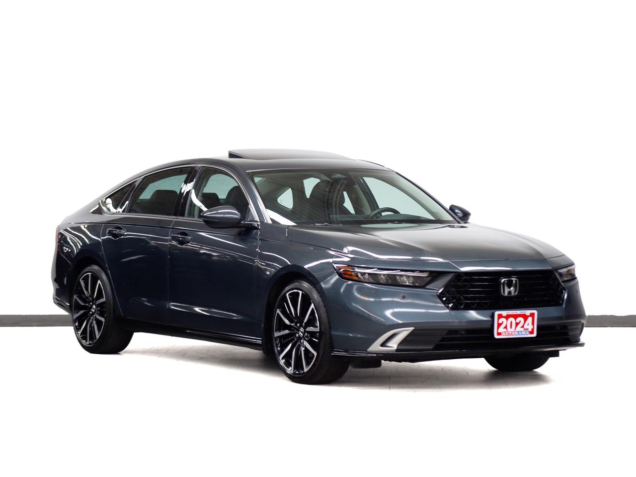 <div style=margin-bottom: 15px;>Cash Price: $35,450 &nbsp;Finance Price: $33,450</div><div style=margin-bottom: 15px;>Clean CarFax. Adaptive Cruise Control | Blind Spot Monitoring | Sunroof | Navigation | Leather Seats | Lane Departure | Apple CarPlay / Android Auto | Backup Camera | Heated Seats | Bluetooth. 2.0-liter, direct-injection, Atkinson-cycle 4-cylinder gasoline engine. Smooth Eco Performance. Extended warranty options available. Trades are welcome. Financing for all credit types. Same-day approval. 125-point inspection completed. Detailed from corner to corner. Over 250 high-quality used vehicles available at the lowest prices for you to choose from. All vehicles are indoors. Visit us rain or shine.</div><div style=margin-bottom: 15px;>Call us to book a test drive:&nbsp;<a href=tel:4167397262>416-739-7262</a><br>Get pre-approved for your car loan in a minute: <a href=https://www.autorama.ca/financing/>Apply for Used Car Financing</a><br>Visit our showroom: 1205 Finch Ave West, North York, ON M3J 2E8</div><div style=margin-top: 15px; margin-bottom: 15px;>&mdash;&mdash;&mdash;&mdash;&mdash;&mdash;&mdash;&mdash;&mdash;&mdash;&mdash;&mdash;&mdash;&mdash;&mdash;&mdash;&mdash;&mdash;&mdash;&mdash;&mdash;&mdash;&mdash;&mdash;&mdash;&mdash;&mdash;&mdash;</div><h3 style=margin-bottom: 5px; margin-top: 0;>Pricing:&nbsp;</h3><div style=margin-bottom: 15px;>Best Priced Dealer Award Winner for consecutive years. No admin or hidden fees. Prices exclude HST and licensing. Although every effort is made to ensure accuracy, Autorama is not responsible for typographical errors, omissions, or changes. Please verify all details in person. <span style=text-decoration: underline;>All vehicles can be Certified for an additional $999</span>. If not Certified, as per OMVIC Regulations, the vehicle is deemed to be not drivable and not Certified. Special pricing is not available to commercial, dealer, or exporting purchasers.</div><div style=margin-top: 15px; margin-bottom: 15px;>&mdash;&mdash;&mdash;&mdash;&mdash;&mdash;&mdash;&mdash;&mdash;&mdash;&mdash;&mdash;&mdash;&mdash;&mdash;&mdash;&mdash;&mdash;&mdash;&mdash;&mdash;&mdash;&mdash;&mdash;&mdash;&mdash;&mdash;&mdash;</div><h3 style=margin-bottom: 5px; margin-top: 0;>Financing</h3><div style=margin-bottom: 15px;>We welcome all credit types (no credit, new to the country, bankruptcy, consumer proposal, collections, and others). We offer $0 down and no payment for up to 6 months on approved credits. Want to get started now? Apply for a <a href=https://www.autorama.ca/financing/?utm_source=vdpdesc&utm_medium=vdpdesc>car loan online</a>. Same-day auto finance approvals and same-day delivery are available for qualified customers. Financing programs are available for an additional $999. &nbsp;Our team works with a wide network of banks and lenders to help secure the best possible approval tailored to your situation.</div><div style=margin-top: 15px; margin-bottom: 15px;>&mdash;&mdash;&mdash;&mdash;&mdash;&mdash;&mdash;&mdash;&mdash;&mdash;&mdash;&mdash;&mdash;&mdash;&mdash;&mdash;&mdash;&mdash;&mdash;&mdash;&mdash;&mdash;&mdash;&mdash;&mdash;&mdash;&mdash;&mdash;</div><h3 style=margin-bottom: 5px; margin-top: 0;>Vehicle Review</h3><div style=margin-bottom: 15px;>The 2024 Honda Accord Hybrid Touring delivers an efficient yet engaging driving experience with smooth handling and impressive fuel economy. Its upscale interior features premium materials, advanced infotainment, and spacious, comfortable seating for all passengers. Equipped with a comprehensive suite of safety and driver-assist technologies, it provides peace of mind on every journey. A sophisticated and eco-friendly midsize sedan that blends efficiency, luxury, and everyday practicality. We have a wide selection of used <a href=https://www.autorama.ca/used/honda-accord/>Honda Accord</a> to help you choose.</div><div style=margin-top: 15px; margin-bottom: 15px;>&mdash;&mdash;&mdash;&mdash;&mdash;&mdash;&mdash;&mdash;&mdash;&mdash;&mdash;&mdash;&mdash;&mdash;&mdash;&mdash;&mdash;&mdash;&mdash;&mdash;&mdash;&mdash;&mdash;&mdash;&mdash;&mdash;&mdash;&mdash;</div><h3 style=margin-bottom: 5px; margin-top: 0;>Warranty</h3><div style=margin-bottom: 15px;>This vehicle qualifies for an extended warranty with a variety of terms and coverage options. Ask us anytime, we&rsquo;ll help you choose the plan that&rsquo;s right for you.</div><div style=margin-top: 15px; margin-bottom: 15px;>&mdash;&mdash;&mdash;&mdash;&mdash;&mdash;&mdash;&mdash;&mdash;&mdash;&mdash;&mdash;&mdash;&mdash;&mdash;&mdash;&mdash;&mdash;&mdash;&mdash;&mdash;&mdash;&mdash;&mdash;&mdash;&mdash;&mdash;&mdash;</div><h3 style=margin-bottom: 5px; margin-top: 0;>Trade-In / Appraisal</h3><div style=margin-bottom: 15px;>Have a vehicle to trade? We pay top dollar for trades, any vehicle, any condition. Bring your trade for a free appraisal when you visit us or you can apply for</div><div style=margin-top: 15px; margin-bottom: 15px;>&mdash;&mdash;&mdash;&mdash;&mdash;&mdash;&mdash;&mdash;&mdash;&mdash;&mdash;&mdash;&mdash;&mdash;&mdash;&mdash;&mdash;&mdash;&mdash;&mdash;&mdash;&mdash;&mdash;&mdash;&mdash;&mdash;&mdash;&mdash;</div><h3 style=margin-bottom: 5px; margin-top: 0;>Visit / Showroom Info</h3><div style=margin-bottom: 15px;>Visit our indoor showroom (rain or shine) at:<br>Autorama 1205 Finch Ave West, North York, ON M3J 2E8<br>Call us at <a href=tel:4167397262>416-739-7262</a> to book a test drive or ask questions.</div><div style=margin-top: 15px; margin-bottom: 15px;>&mdash;&mdash;&mdash;&mdash;&mdash;&mdash;&mdash;&mdash;&mdash;&mdash;&mdash;&mdash;&mdash;&mdash;&mdash;&mdash;&mdash;&mdash;&mdash;&mdash;&mdash;&mdash;&mdash;&mdash;&mdash;&mdash;&mdash;&mdash;</div><h3 style=margin-bottom: 5px; margin-top: 0;>Who we are</h3><div style=margin-bottom: 15px;>Autorama is Toronto&rsquo;s trusted, award-winning <a href=https://www.autorama.ca/?utm_source=vdpdesc&utm_medium=vdpdesc>used car dealership</a>, offering over 250 hand-picked vehicles at the lowest prices. We&rsquo;re committed to exceptional service and have proudly served Toronto, Mississauga, Brampton, and the GTA for over 25 years &mdash; and with our full indoor showroom, you can visit us rain or shine.</div><div style=margin-top: 15px; margin-bottom: 15px;>&mdash;&mdash;&mdash;&mdash;&mdash;&mdash;&mdash;&mdash;&mdash;&mdash;&mdash;&mdash;&mdash;&mdash;&mdash;&mdash;&mdash;&mdash;&mdash;&mdash;&mdash;&mdash;&mdash;&mdash;&mdash;&mdash;&mdash;&mdash;</div><h3 style=margin-bottom: 5px; margin-top: 0;>Disclaimers</h3><ul style=margin-top: 0; padding-left: 20px;><li><span data-olk-copy-source=MessageBody>Prices exclude HST and licensing.</span></li></ul><ul style=margin-top: 0; padding-left: 20px;><li data-ogsc= data-olk-copy-source=MessageBody>Prices, rates, and payments are subject to change without notice.</li></ul><ul style=margin-top: 0; padding-left: 20px;><li data-ogsc= data-olk-copy-source=MessageBody>Advertised price includes a $2,000 finance credit. Cash price may differ.</li></ul><ul style=margin-top: 0; padding-left: 20px;><li data-ogsc= data-olk-copy-source=MessageBody>All vehicles come standard with one key. Additional keys may be purchased at the time of sale.</li></ul><ul style=margin-top: 0; padding-left: 20px;><li><span data-olk-copy-source=MessageBody>Although every effort is made to ensure accuracy, Autorama is not responsible for typographical errors, omissions, or changes. Please verify all details with your Sales & Finance Specialist.</span></li></ul>