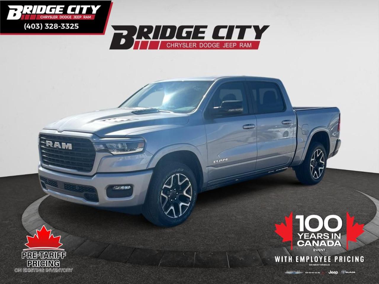 New 2025 RAM 1500 Laramie - Leather Seats -  Cooled Seats for sale in Lethbridge, AB