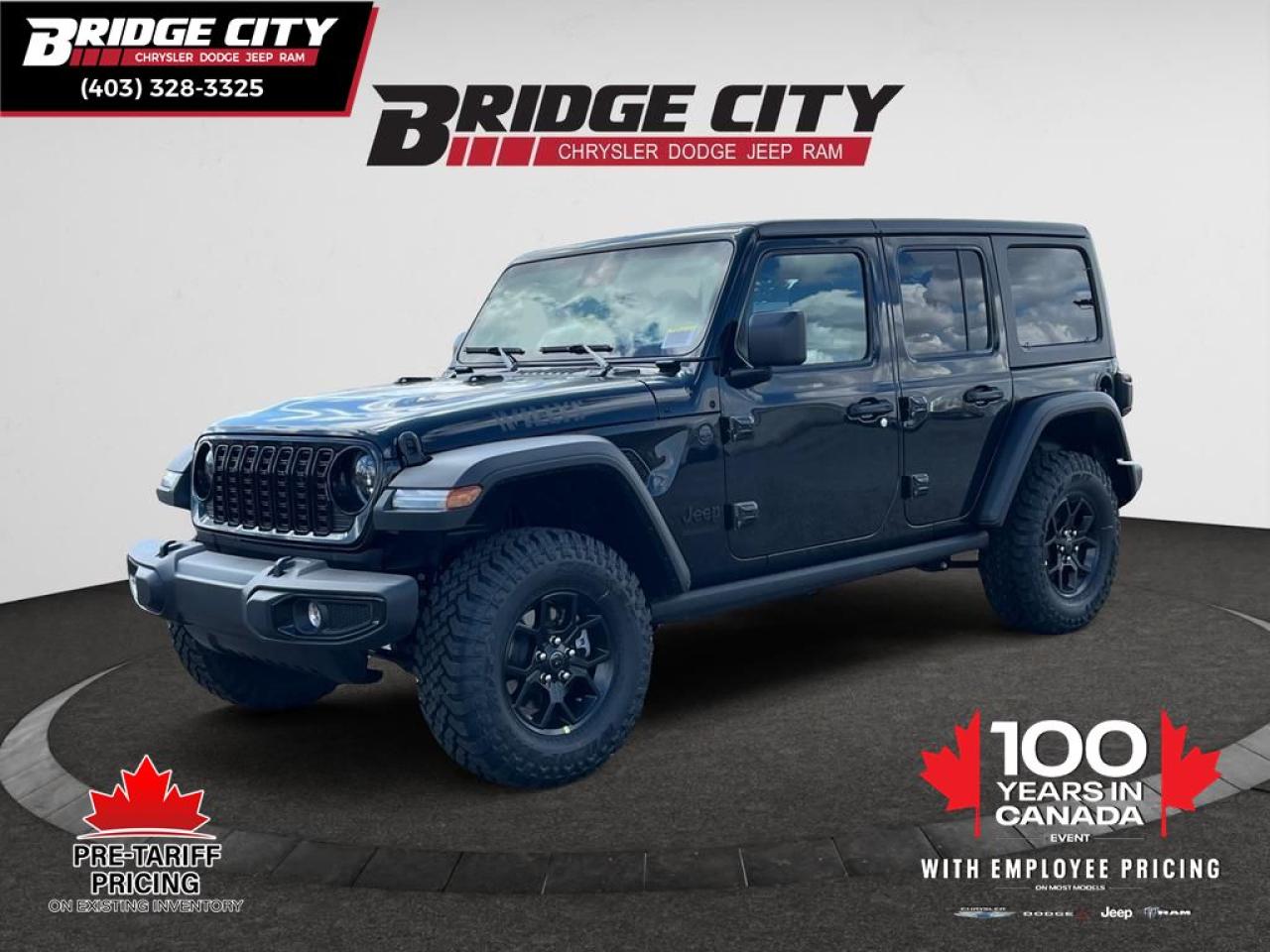New 2025 Jeep Wrangler Sport -  Safety Group  - Freedom Top for sale in Lethbridge, AB