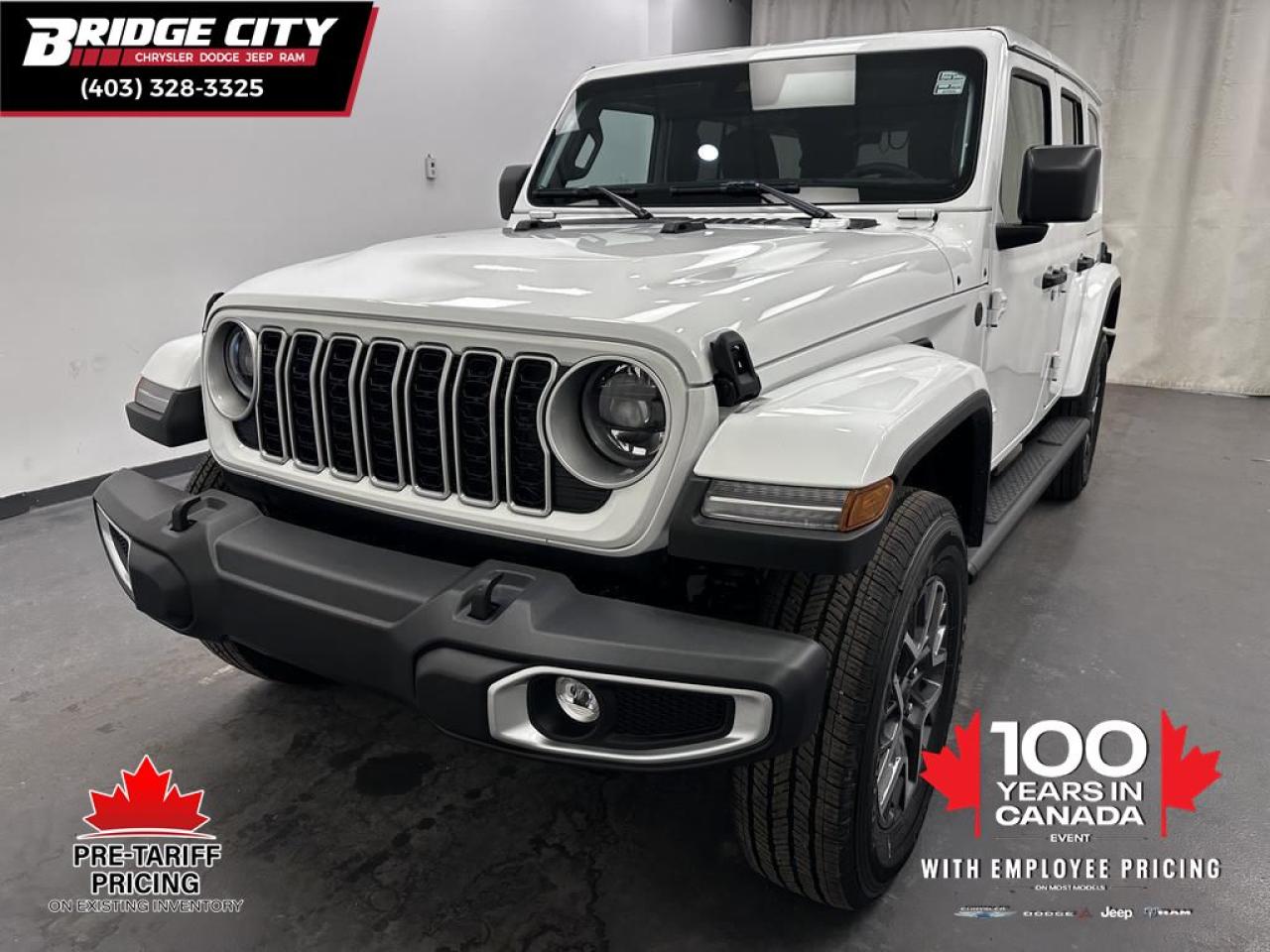 New 2025 Jeep Wrangler Sahara -  Safety Group  - Freedom Top for sale in Lethbridge, AB