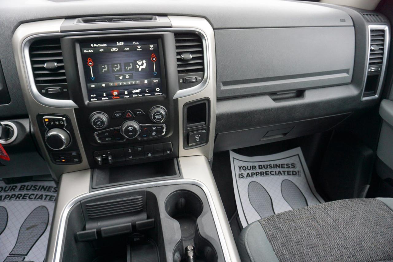 2018 RAM 1500 V6 OUTDOORSMAN DIESEL CREW 4WD CERTIFIED *ACCIDENT FREE* CAMERA BLUETOOTH HEATED SEATS CRUISE ALLOYS - Photo #11