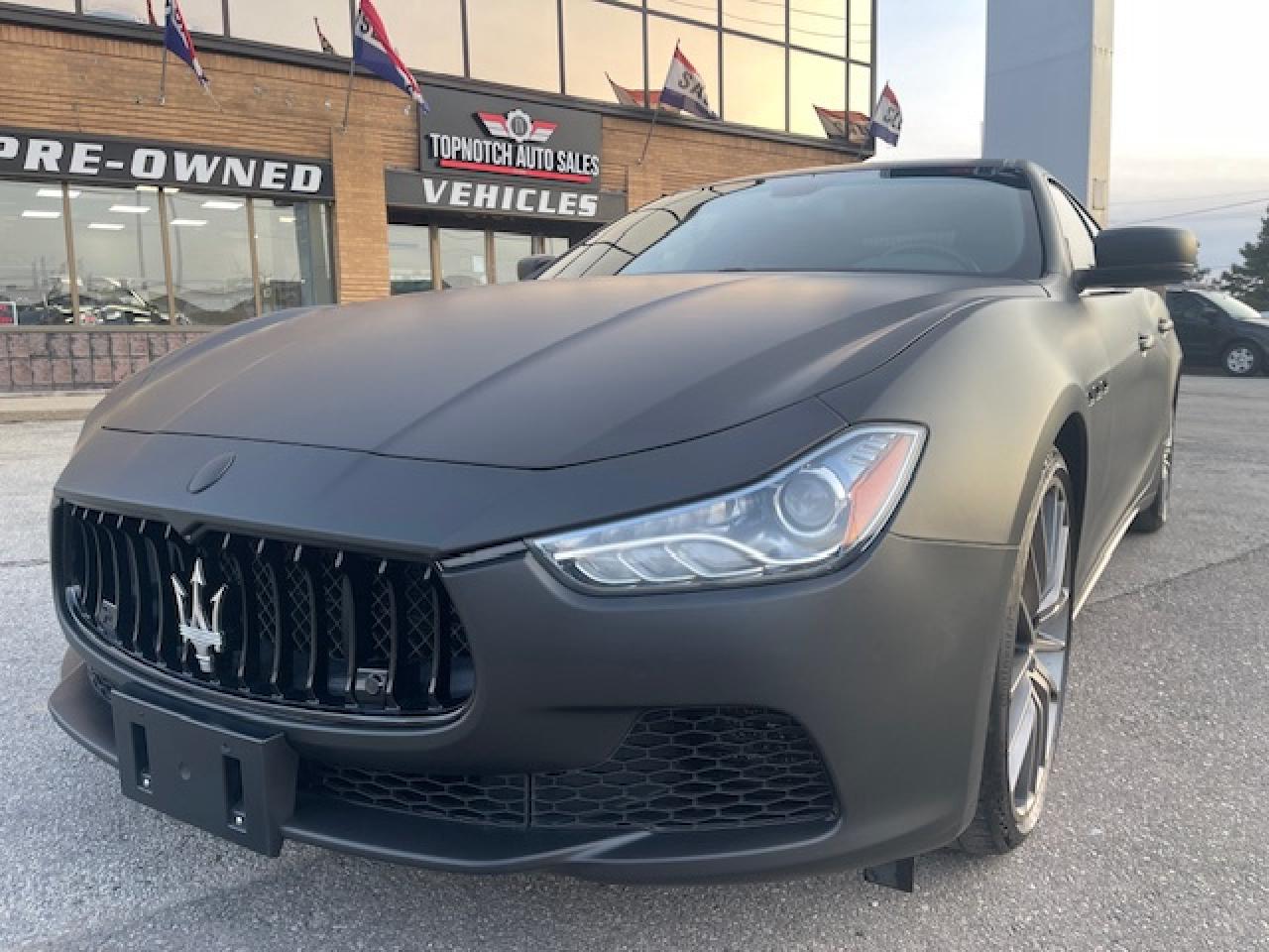 Used 2016 Maserati Ghibli SQ4 S Q4 / NAVIGATION / POWER SUNROOF for sale in North York, ON