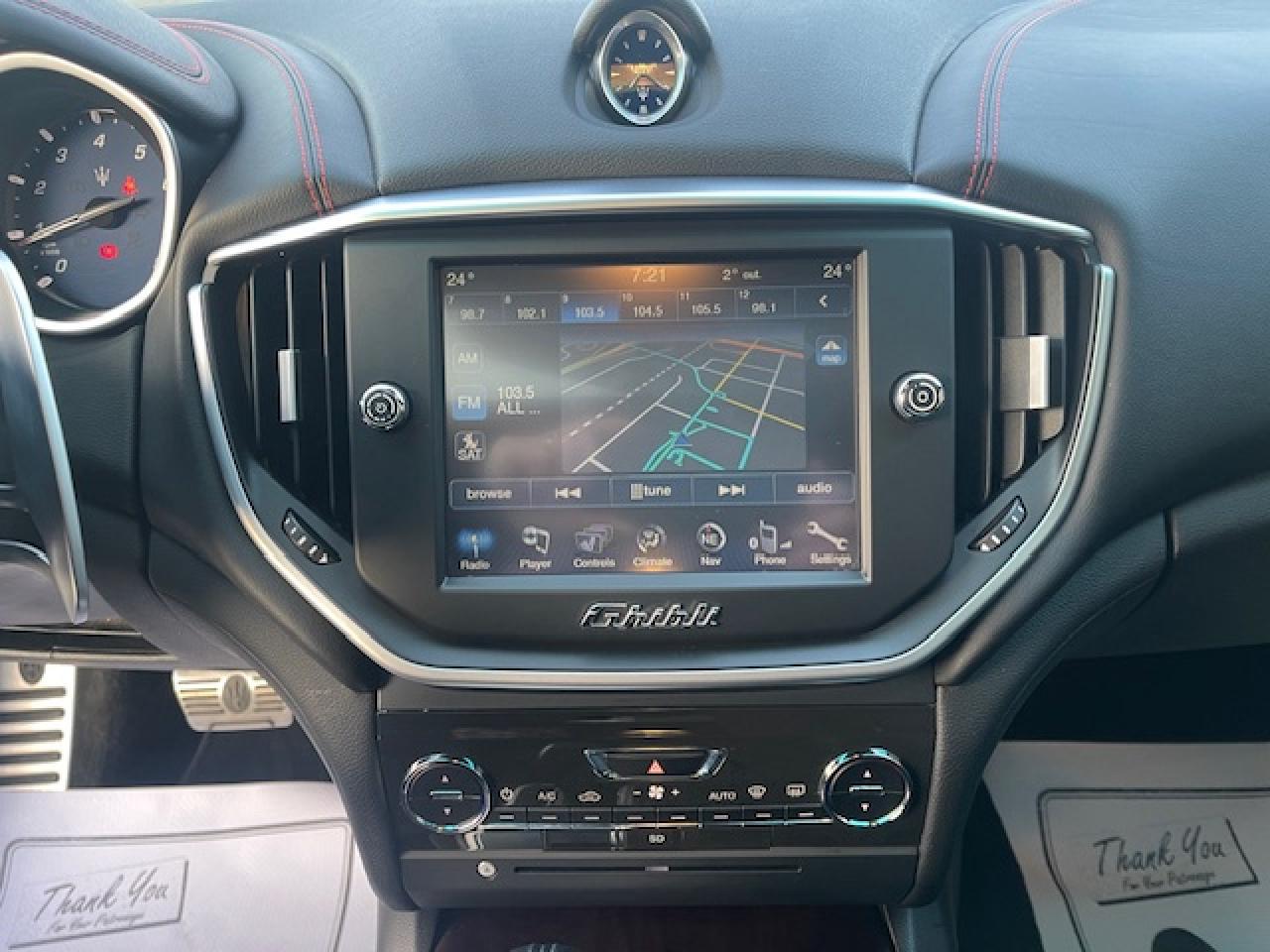 2016 Maserati Ghibli SQ4 S Q4 / NAVIGATION / POWER SUNROOF - Photo #17