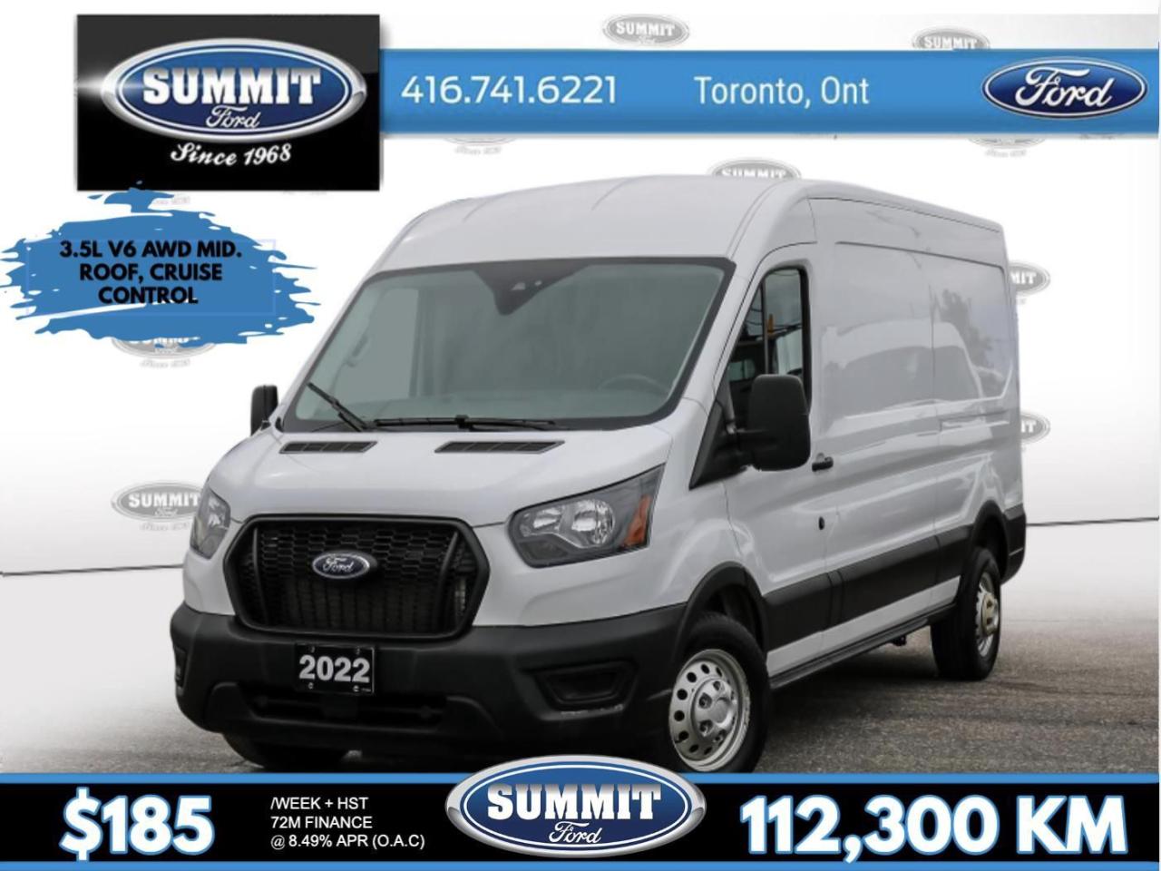 Used 2022 Ford Transit 250 AWD | Med. Roof | for sale in Etobicoke, ON