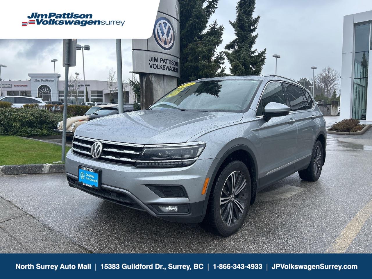 Used 2019 Volkswagen Tiguan Highline 4MOTION for sale in Surrey, BC