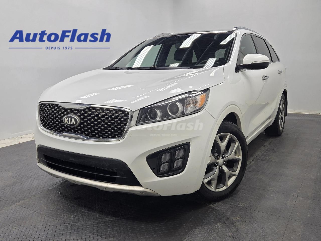 Used 2018 Kia Sorento SX V6, CUIR, 7 PASSAGERS, TOIT OUVRANT PANO for sale in Saint-Hubert, QC