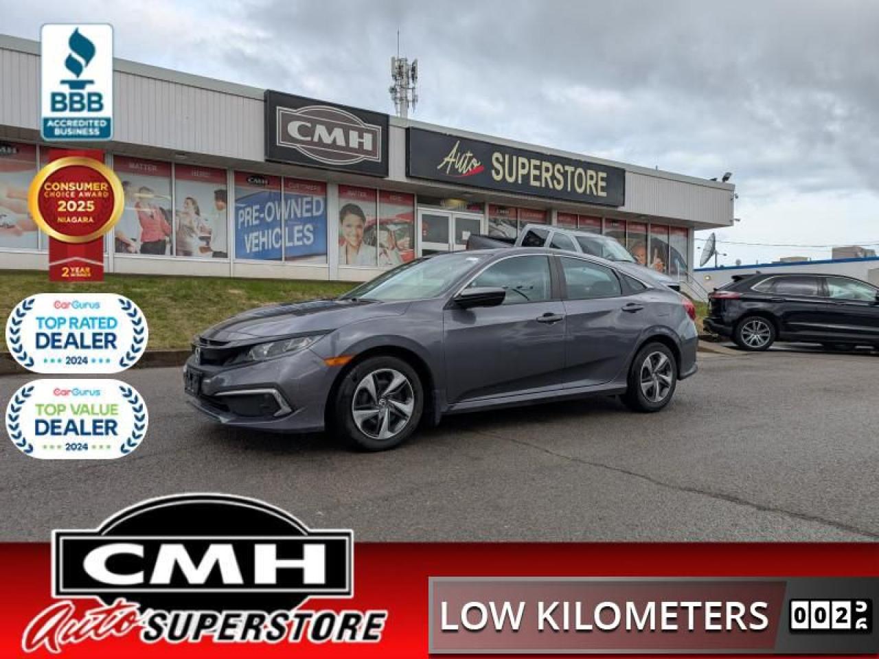 2020 Honda Civic Sedan LX  **VERY LOW MILEAGE**
