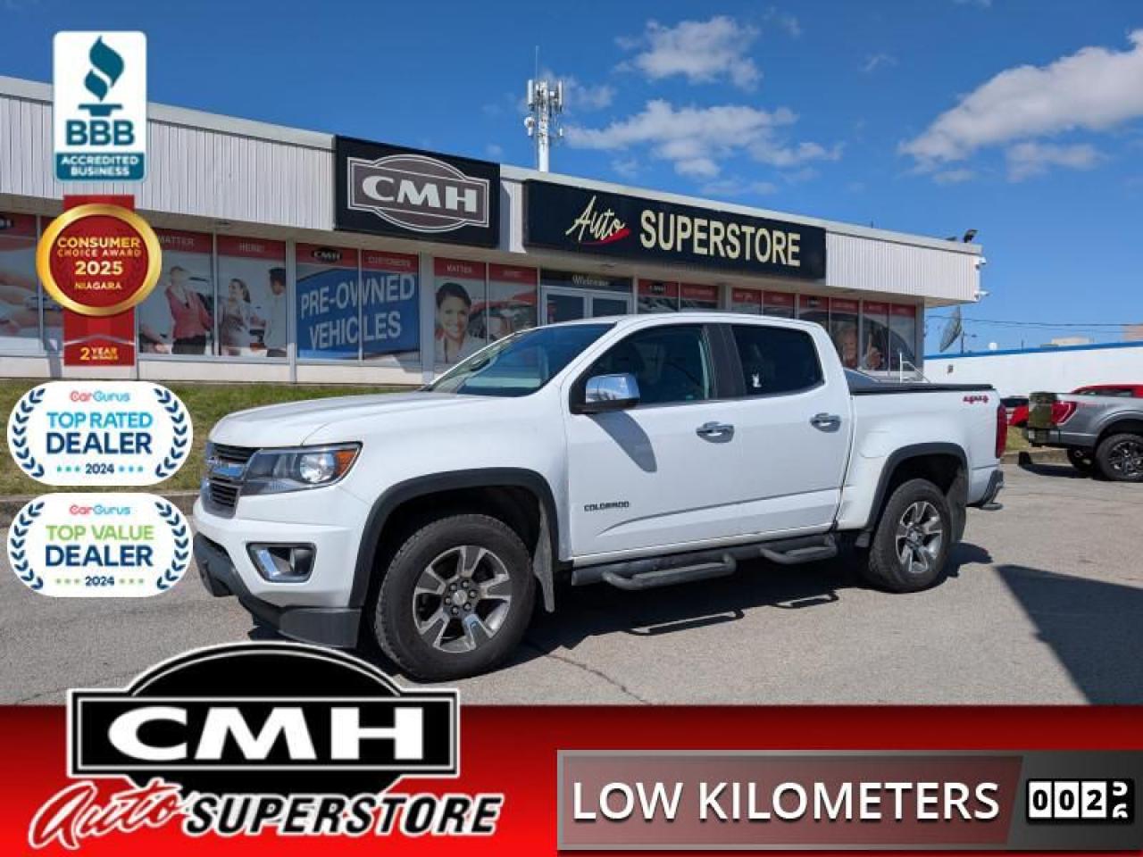 Used 2015 Chevrolet Colorado LT  **VERY LOW KMS - CLEAN CF** for sale in St. Catharines, ON