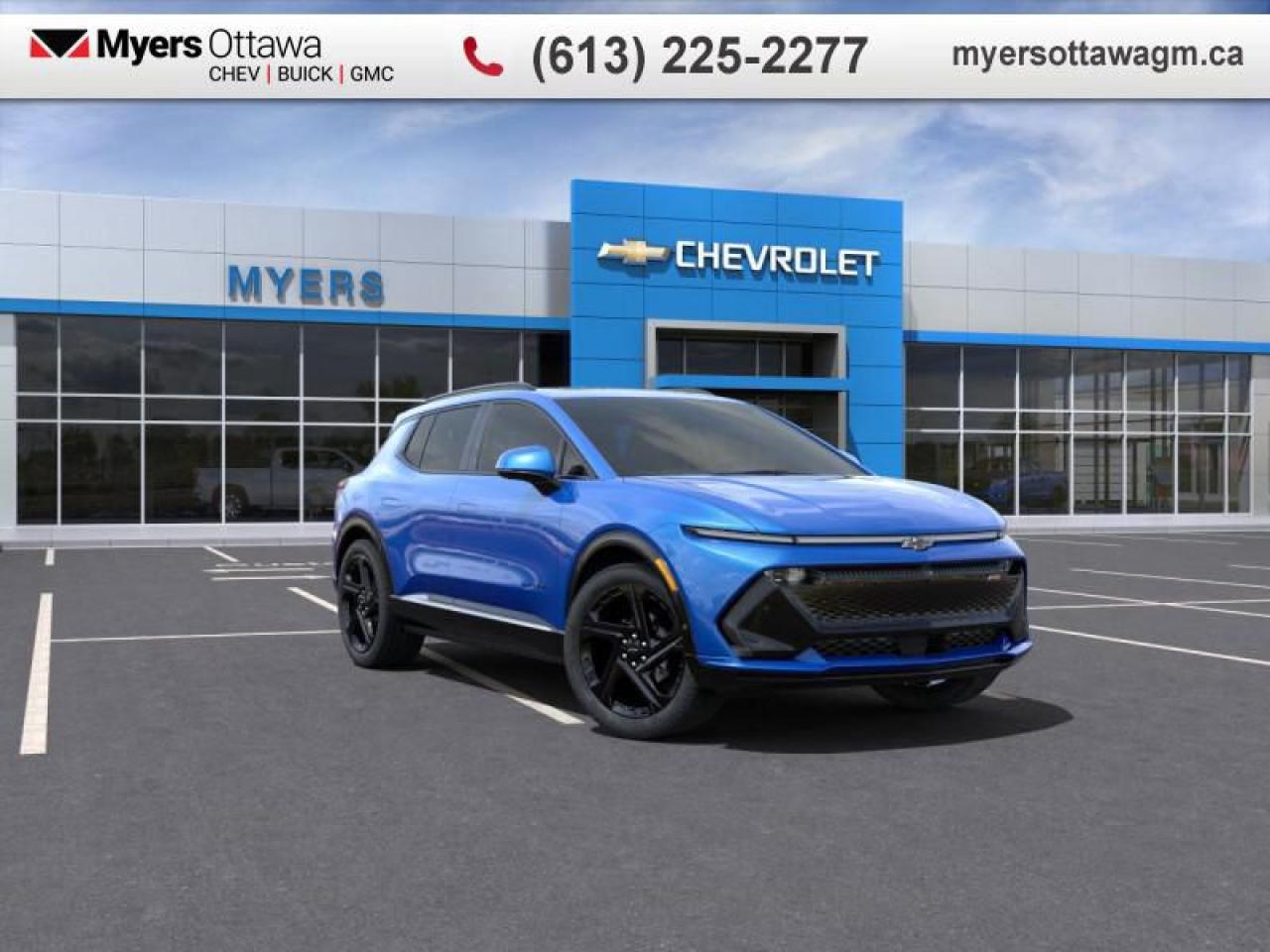 New 2025 Chevrolet Equinox EV RS  RS. SUNROOF, RIPTIDE BLUE for sale in Ottawa, ON