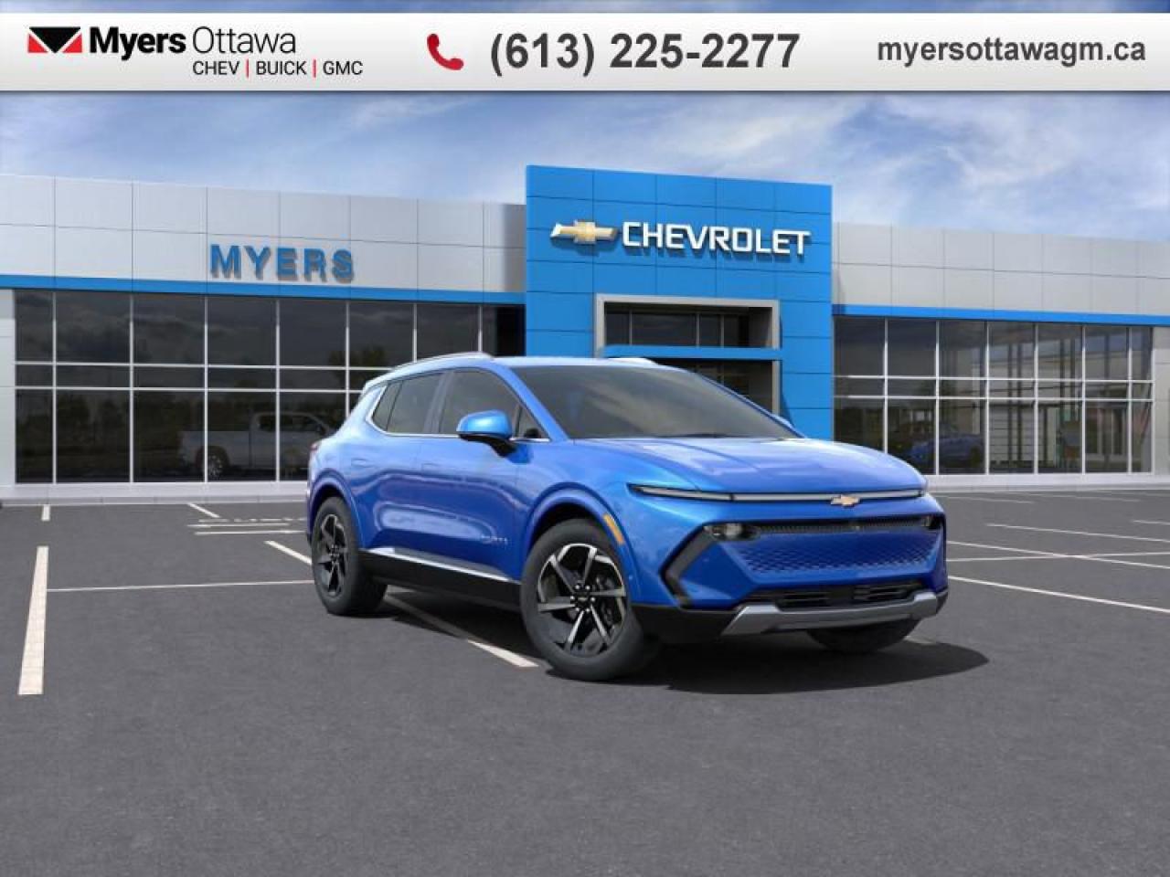 New 2025 Chevrolet Equinox EV LT  EV, LT, ZL3 PACKAGE, RIPTIDE BLUE for sale in Ottawa, ON