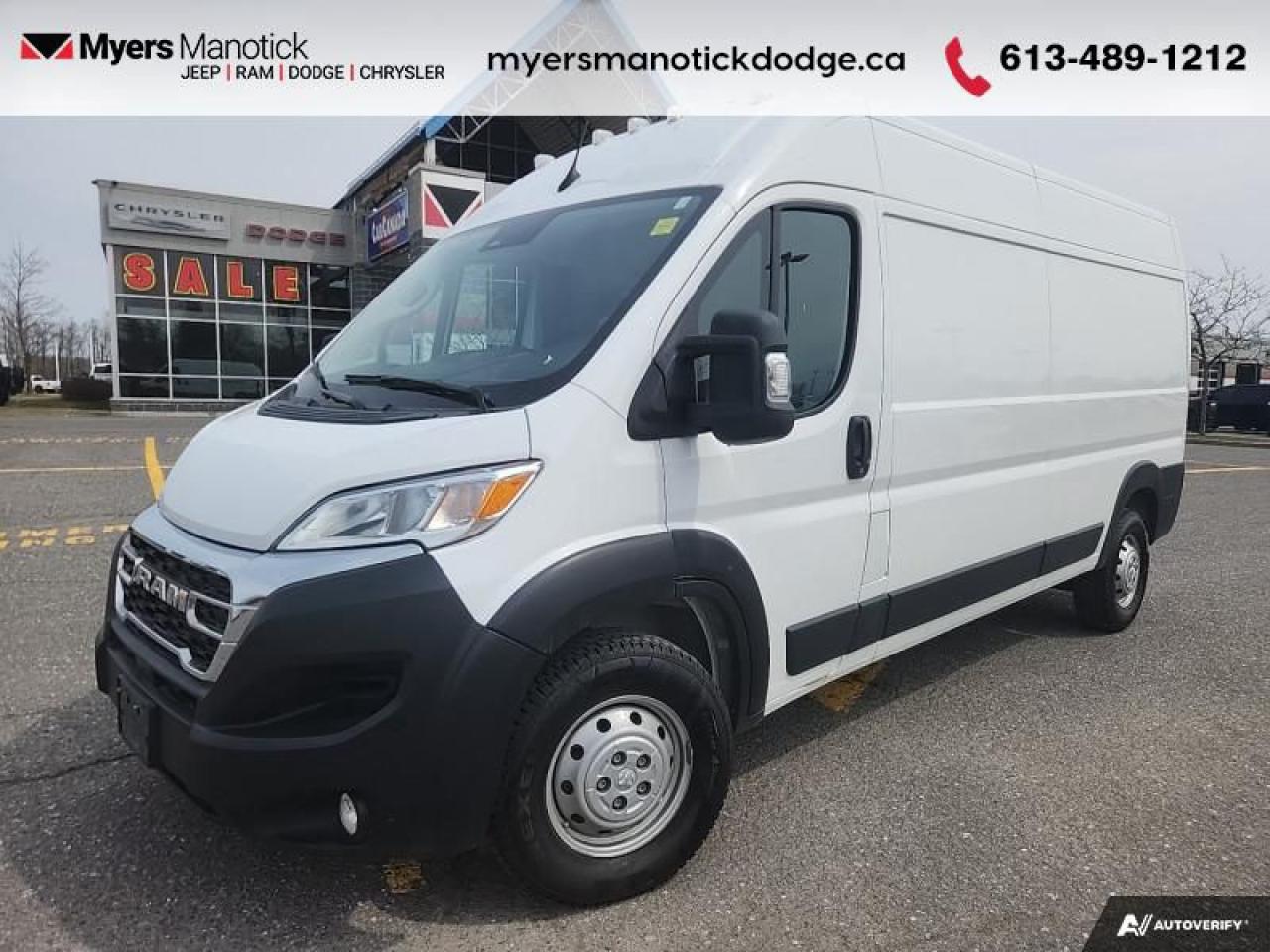 Used 2023 RAM Cargo Van ProMaster 2500 High Roof 159 for sale in Ottawa, ON