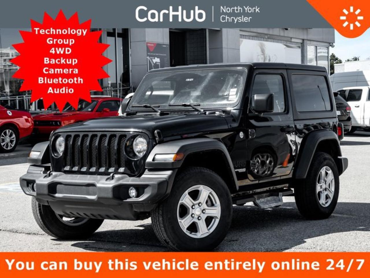 Used 2021 Jeep Wrangler Sport S 4WD Technology Group FreedomTop Hard Roof for sale in Thornhill, ON