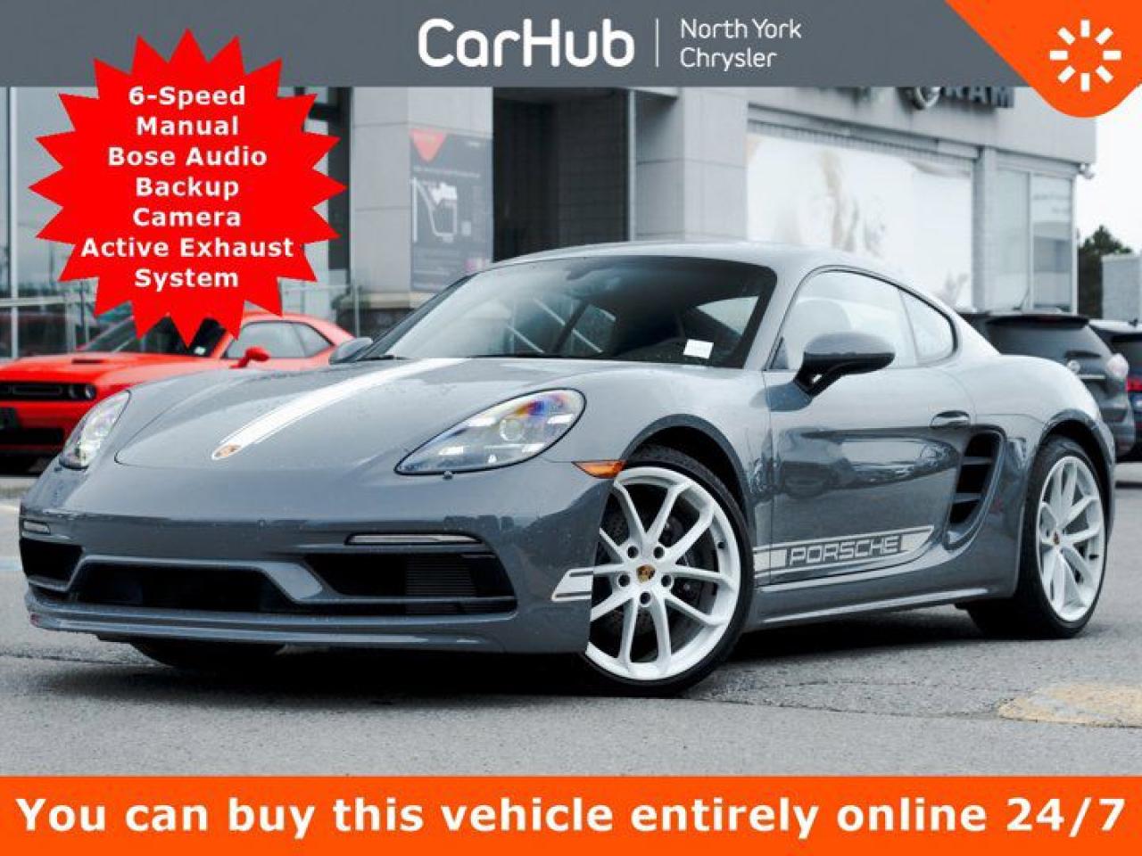 Used 2024 Porsche 718 Cayman Style Edition 6-Speed Manual Bose Audio Backup Cam Active Exhaust for sale in Thornhill, ON