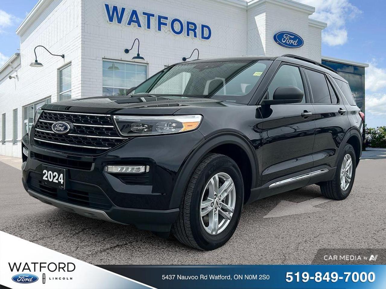 Used 2024 Ford Explorer XLT 4WD for sale in Watford, ON