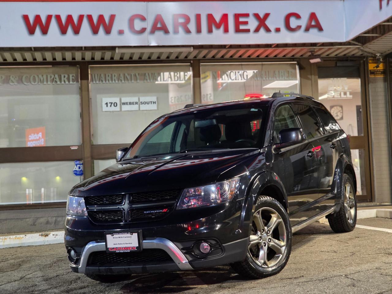 Used 2016 Dodge Journey Crossroad 7 Seater | DVD | Leather | Sunroof | Backup Camera for sale in Waterloo, ON